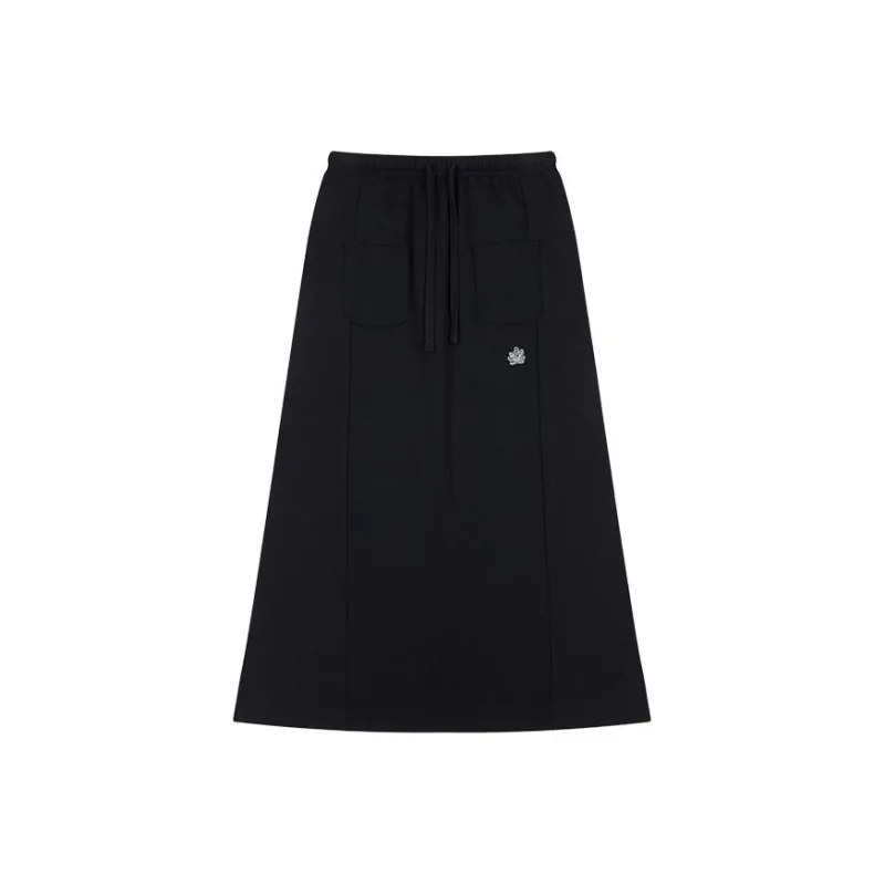 GOOD BAI Casual Long Skirt Women's Black-0
