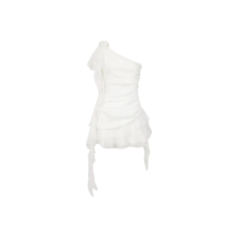ABBY GODDESS Sleeveless Dress Women's White-0