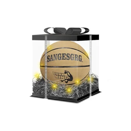 SANGESGRG Cow Leather Basketball Light Umber Size 7 Ball Competition Unisex