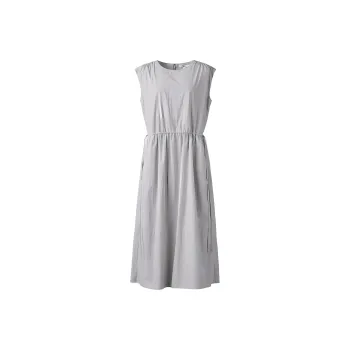 UNIQLO x Clare Waight Keller C Collection SS25 Sleeveless Dress Women's Light Gray