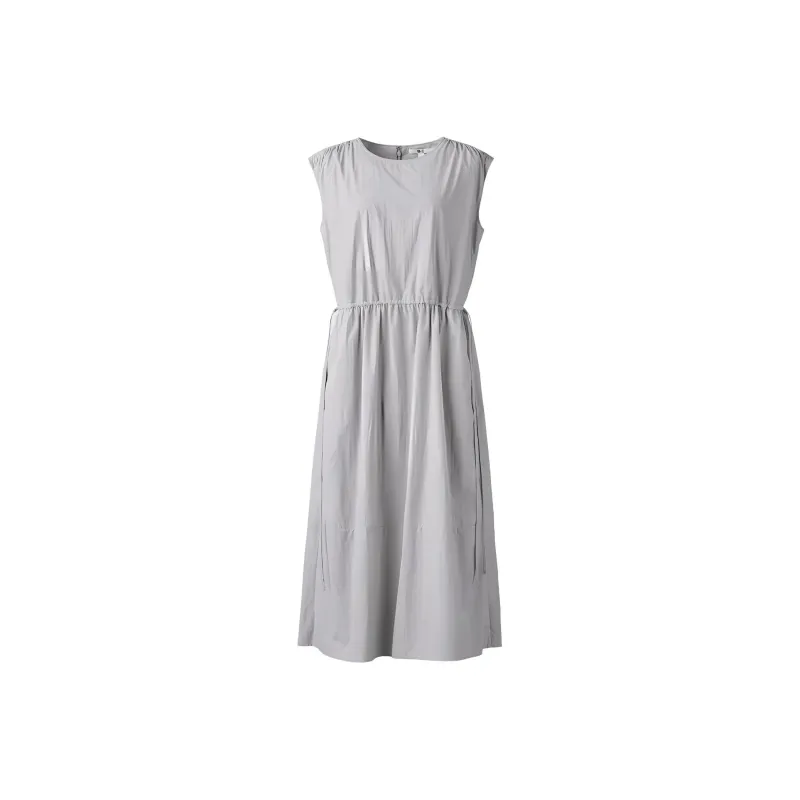 UNIQLO x Clare Waight Keller C Collection SS25 Sleeveless Dress Women's Light Gray-0