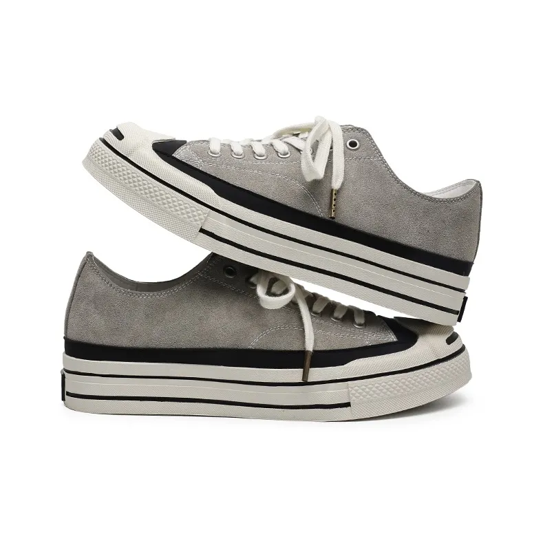 BENZI Skateboard Shoes Unisex Low Top Khaki/Sand-8