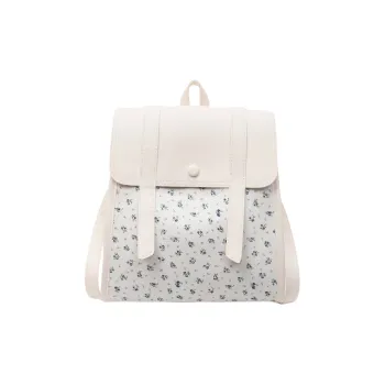 Bueno PU Backpack Women's Blue Floral/Red Floral