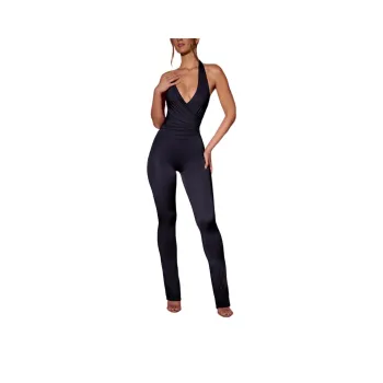 OH POLLY SS25 Beatriz Jumpsuit Women's Black