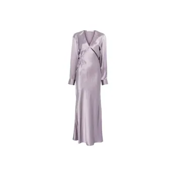 Christopher Esber Cross cut Silk Maxi Dress