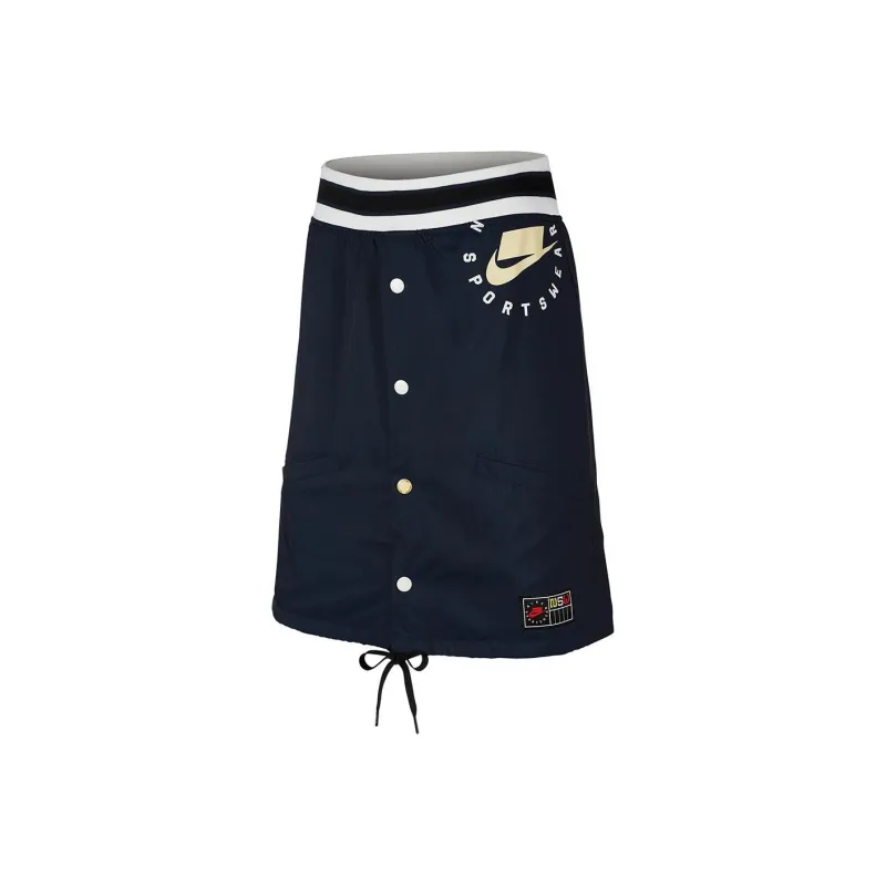 Nike Casual Short Skirts Women's Marine Blue-0