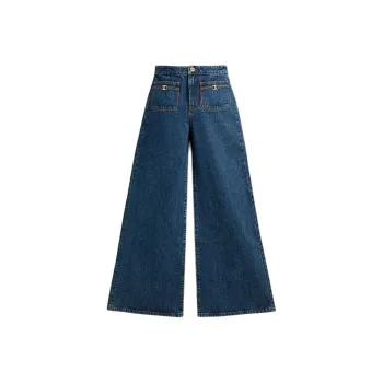 COACH SS24 Jeans Women's Dark Blue