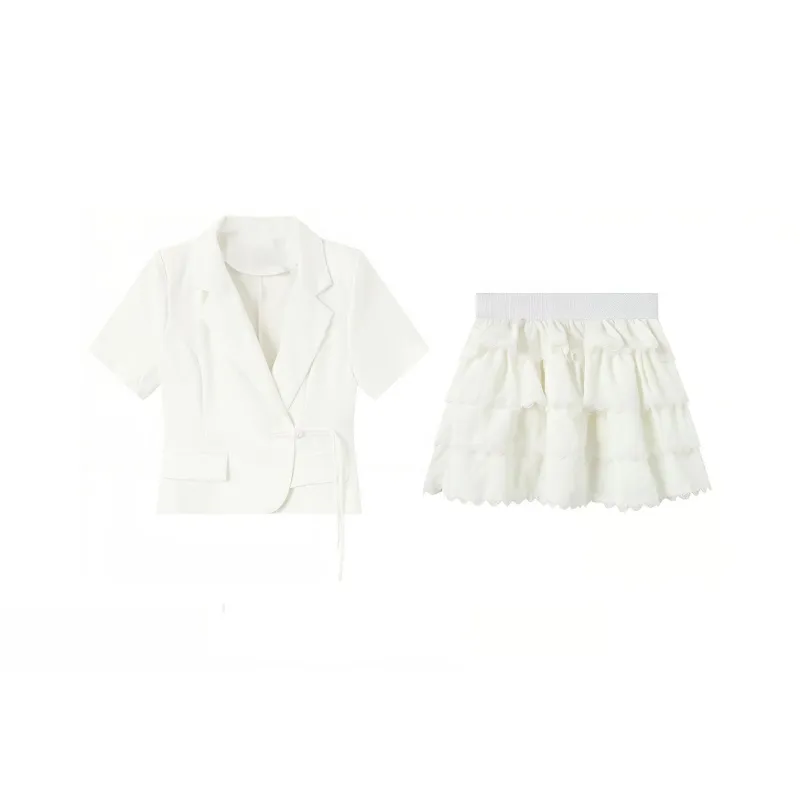 Adeworn Two Piece Skirt Sets Women's-0
