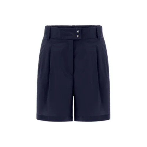 HERNO Casual shorts Collar Women's Blue