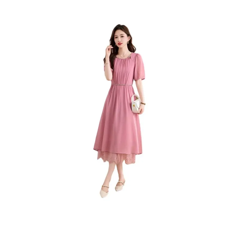 La Chapelle Short Sleeved Dress Women's-0