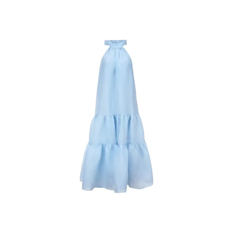 Yvetteclassic Sleeveless Dress Women's Blue-0