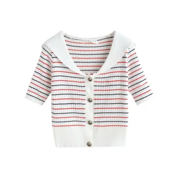 Tonlion Knitwear Women's White Tone