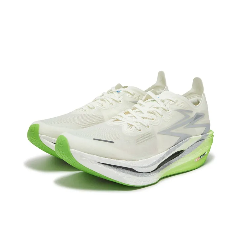 361° Flame 4 Slip Resistant, Abrasion Resistant, Breathable Low Top Carbon Plate Running Shoes Unisex Dewy Lime-2