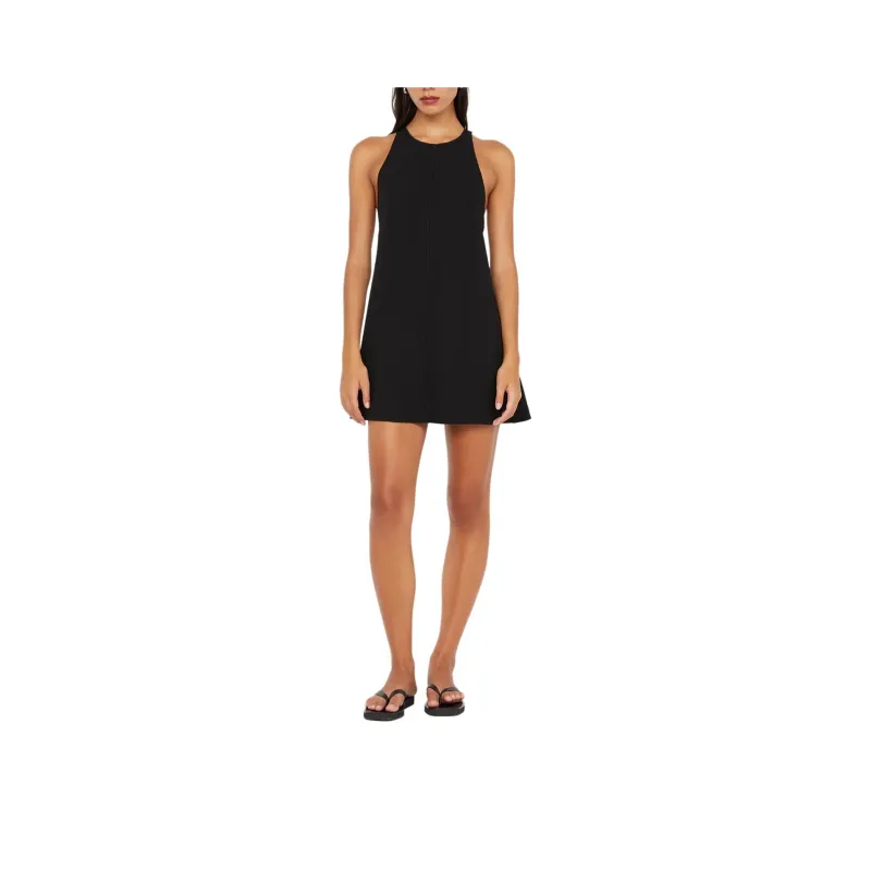 BEC+BRIDGE DELAINEY MINI DRESS Sleeveless Dress Women's BLACK/Black-0