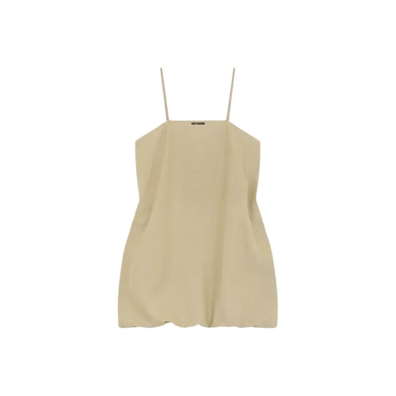 WE11DONE Slip Dresses Women's Beige-0