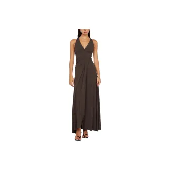 BEC+BRIDGE GRETA GOWN Sleeveless Dress Women's TWIG/Thin Branch Color