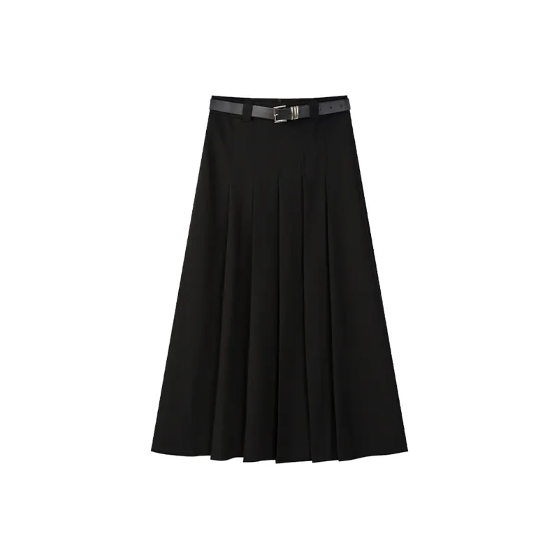 FLIM Casual Long Skirts Women's-11