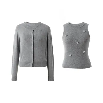3COLOUR Casual Suit Women's Heather Gray