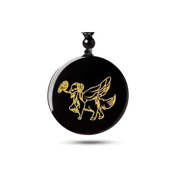 Sima Is Ethereal Obsidian Pendants Unisex