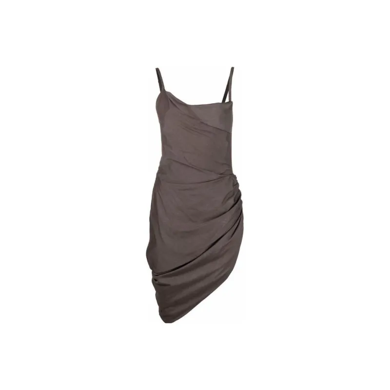 Jacquemus Slip Dresses Women's Light Brown-0
