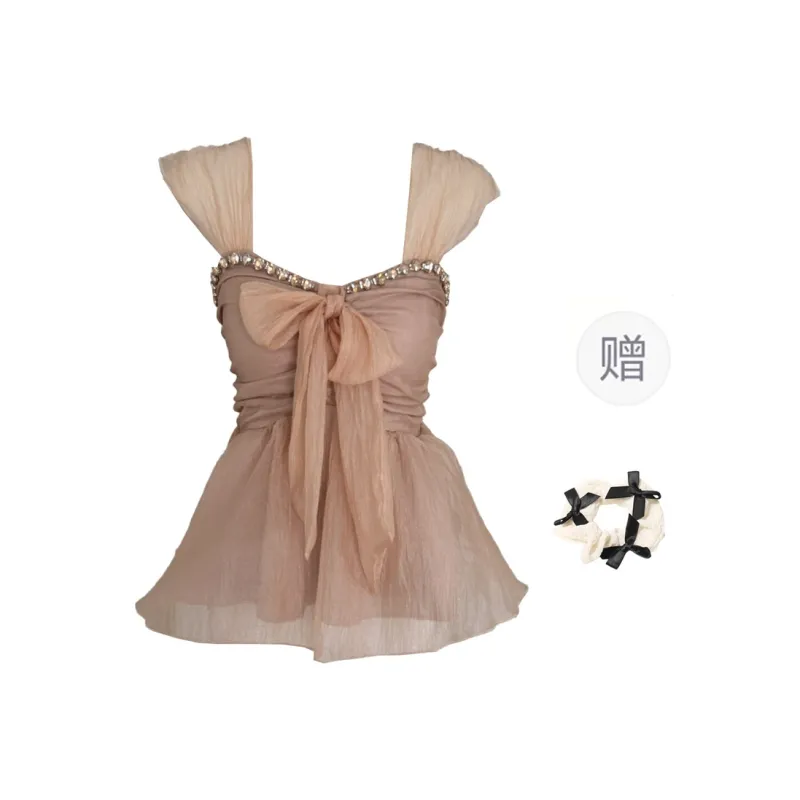 CPAURA Slip Dresses Women's Nude-5