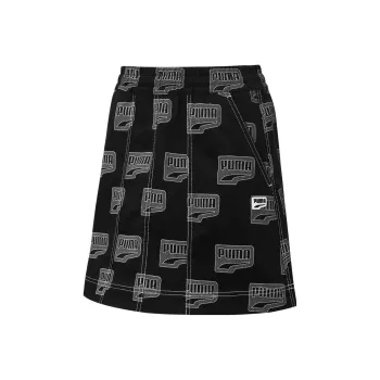 PUMA Downtown Casual Short Skirts Women's Black
