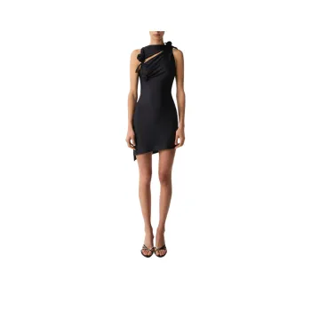 COPERNI Asymmetric Flower Mini Dress