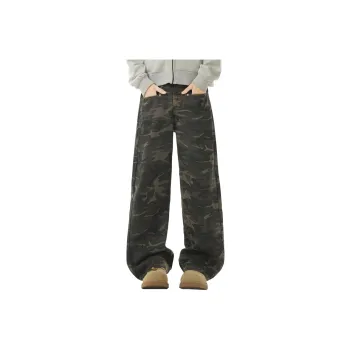 R.super Jeans Unisex Army Green