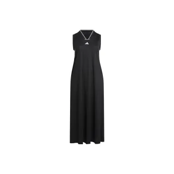 Adidas Free Shipping With AdiClub Tiro Cut 3 Stripes Soft Mesh Long Dress Plus Size