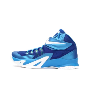 Nike Zoom Soldier 8 High Top Basketball Shoes Men's Blue