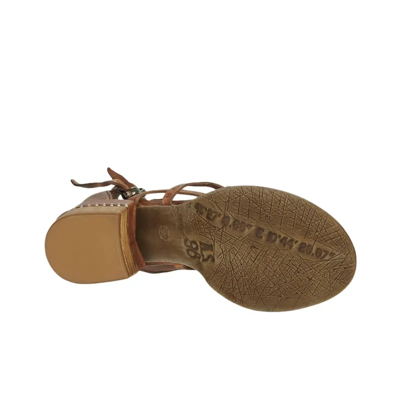 AirStep MORAINE One Strap Sandals 5cm Women's Brown-6