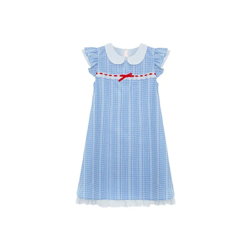 SKYA Sleeveless Dress Women's Blue-0