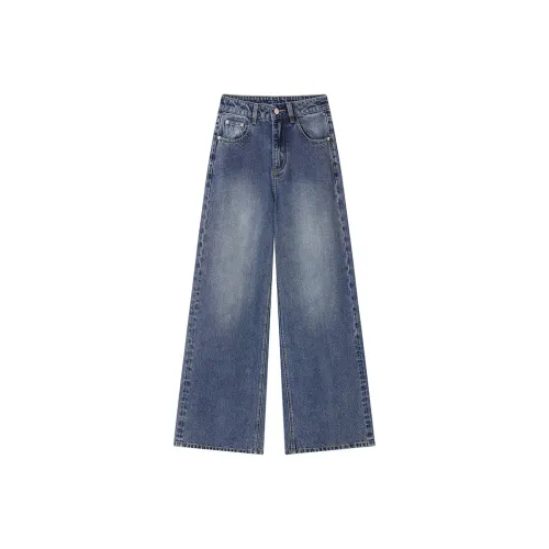 Ouyang Jeans Women's Washed Blue