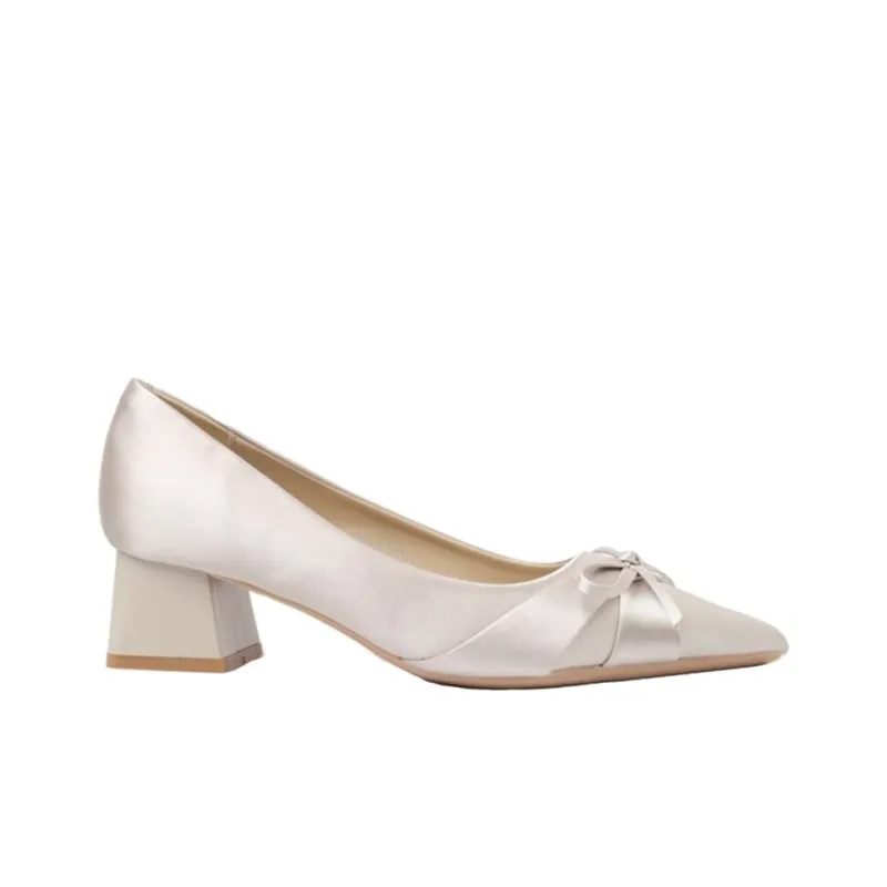 KATHRYN WILSON Casual Single Shoes 4.5cm Women's Apricot-1