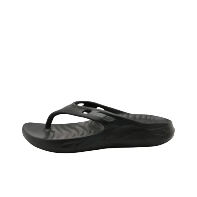 Teva EVA Rubber Sole Quiet Abrasion Resistant Flip Flops Men's Black-0