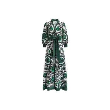 ALICE+OLIVIA Cora Tiered Maxidress