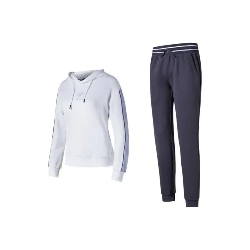 QIAODAN Casual Suits Women's Jordan White/Mulberry Purple