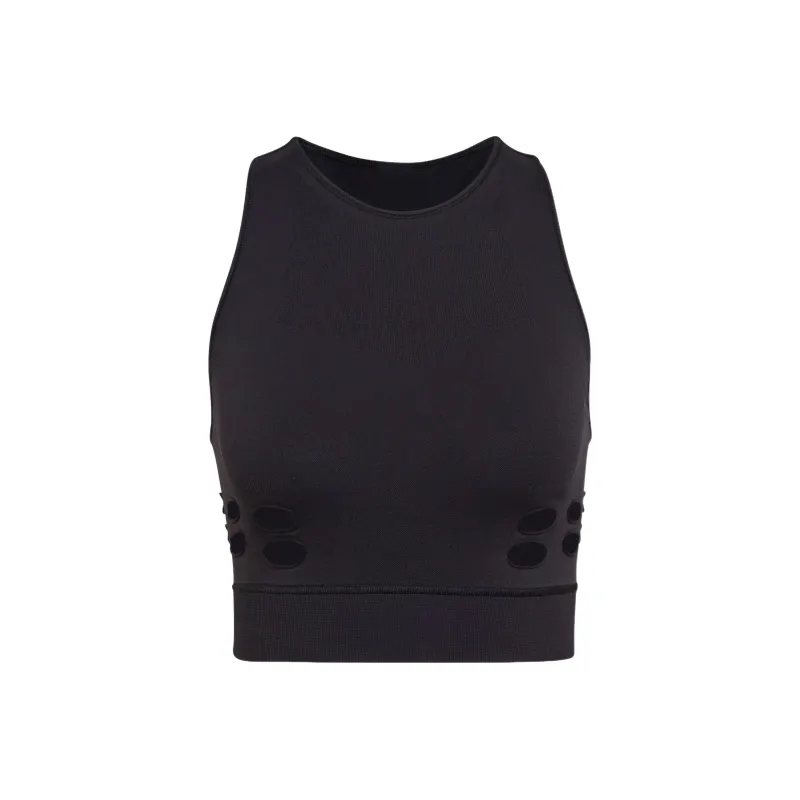Adidas Sleeveless Sports Shirts Women's Black-0