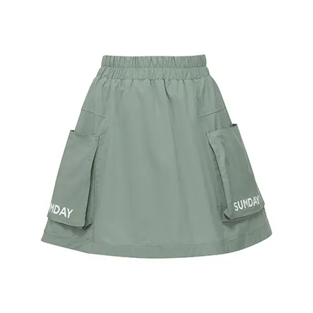Sumday Athletics Cargo Short Skirts Women's Seaweed Green