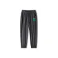 Ice Silk Ankle-Length Pants-DD18 Elastic Cuff Small Logo Green FC-BARCELONA Dark Gray