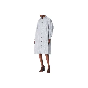 Bottega Veneta SS25 Long Sleeved Dress Women's White