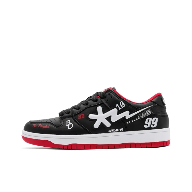 B.Duck Summer Travis Scott X AJ1 Lightning Collection Low Top Skateboard Shoes Unisex-12