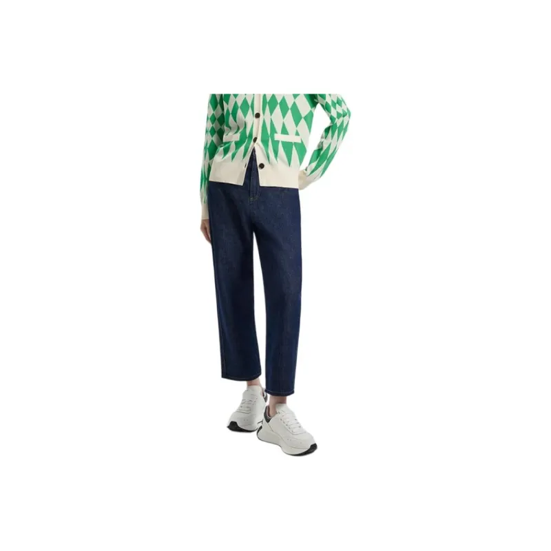 NAWEI Jeans Women's Dark Blue-0