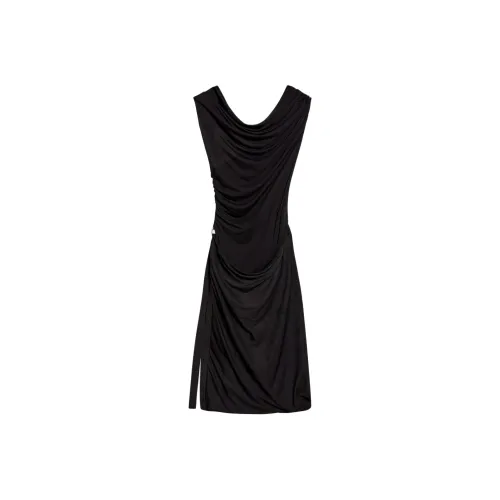 Helmut Lang Long-Sleeved Dresses Womens Black
