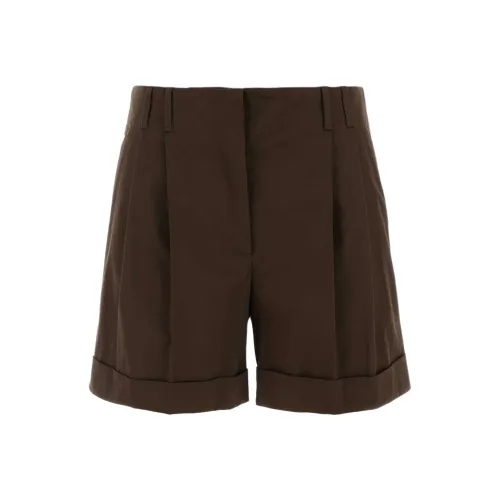 MaxMara Studio Bergen Pleated Tailored Shorts