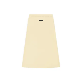 Fear Of God Essentials Women's Jersey Long Skirt Egg Shell