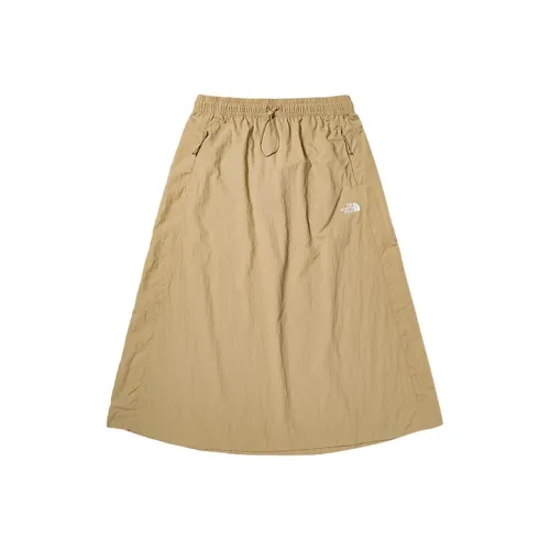 THE NORTH FACE Casual Long Skirt Women's Khaki