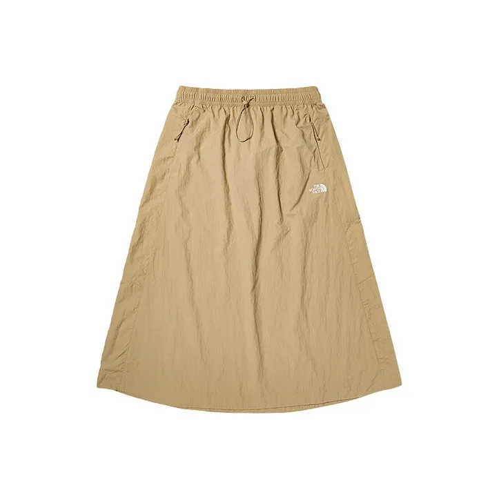 THE NORTH FACE Casual Long Skirt Women's Khaki-0