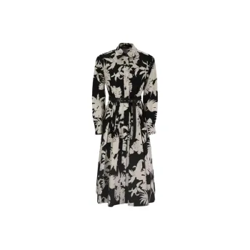 MaxMara SS25 Long Sleeved Dresses Women's Multicolor