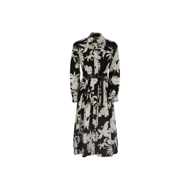 MaxMara SS25 Long Sleeved Dresses Women's Multicolor-0